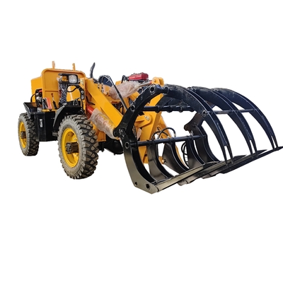 0.5m3 バケツ容量 500kg 600kg 積載 ダンピングホイールタイプ フロント バケツ ミニ ローダー
