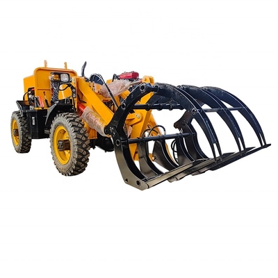 汎用機能と0.3m3のバケット容量を持つ小型トラクター牽引式バックホーローダー