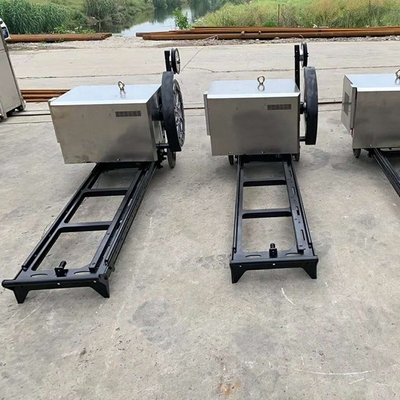 55KW 採石石ブロック切断 天然石の切断のためのダイヤモンドワイヤーソーマシン