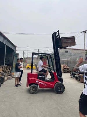 3000kg 負荷容量 滑らかな物資輸送のための電気フォークリフトスタッカー