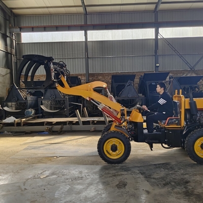 1トンのレール付き車 小型ロード機 ミニクローラー ダンパー 移動型車輪ロード機