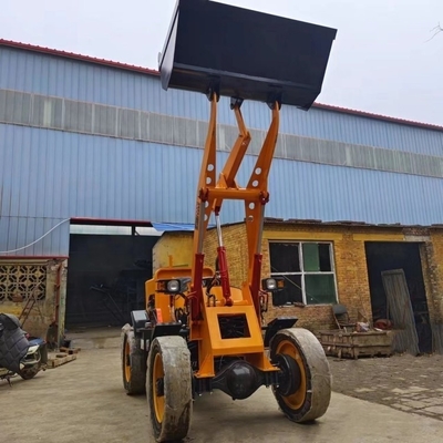 ミニ トラクター 軽量 荷物 輪 機械 荷物 0.3m3 バケツ容量