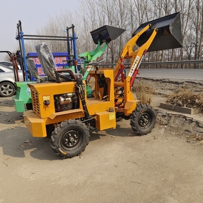 ミニ トラクター 軽量 荷物 輪 機械 荷物 0.3m3 バケツ容量