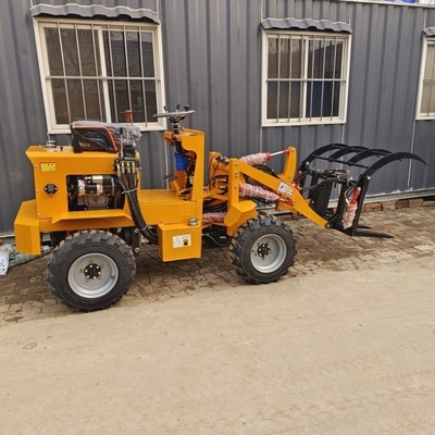 ミニ トラクター 軽量 荷物 輪 機械 荷物 0.3m3 バケツ容量