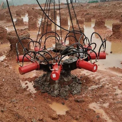 掘削機 の コンクリート 堆積 掘削 プロジェクト の 粉砕 の 究極 的 な 解決策