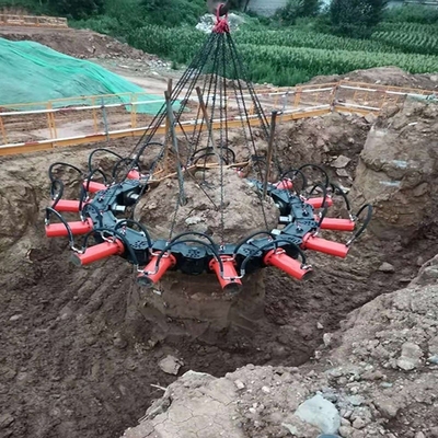 1470 kg コンクリートパイルヘッドカット機 丸型 建築用材料のショップのための水力用ベフォックス