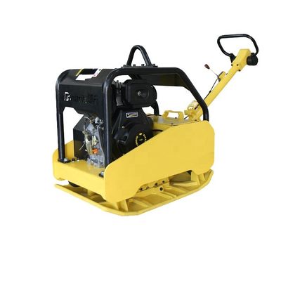ガソリンエンジンのプレートコンパクター 9.6kw パワーと頑丈な構造