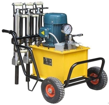 ACモーター ミニ掘削機 ハンドロックスプリッタ 250 統合水力ロックドリルスプリッタ