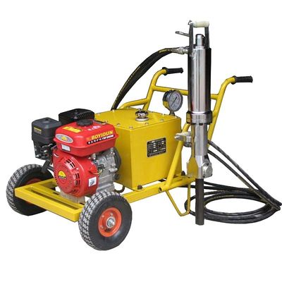 ACモーター ミニ掘削機 ハンドロックスプリッタ 250 統合水力ロックドリルスプリッタ