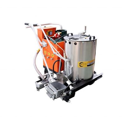 自動コンピュータ制御道路線マーク機 熱塑性塗料材料