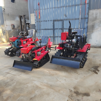 強力な農場トリラー ローータリートリラー 座席 クローラー型 クローラーディーゼル 25HP 35HP