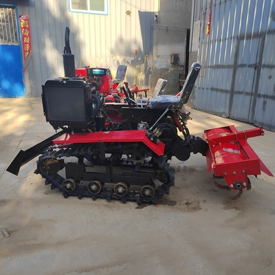 赤黒の農園栽培機 ミニトイラー 成功の裏回転動力トイラーの鍵