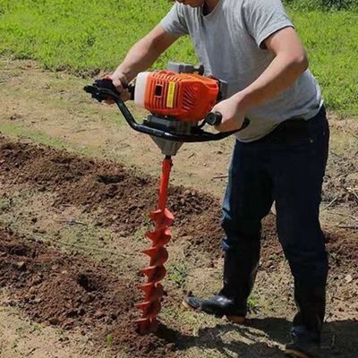 強力なCma7300 ガソリンアースアグア 掘削ツール 2 ストック 63cc  benzin エンジン