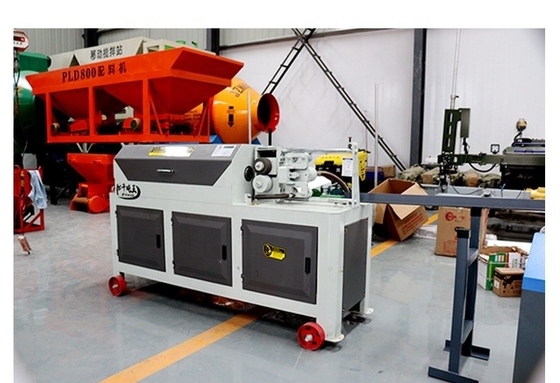 4-12mm CNC 自動制御システムで鋼棒直直し切断機械
