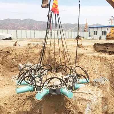 ミニエグババター クラッシャー 水力パイル ハンマー 53mm 建設用 鉱業用 チェイセルなど
