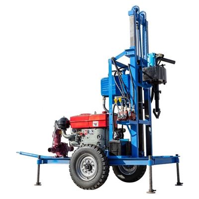 550 KG 水井岩穴掘削リグ ディープディーゼル掘削機 最大200m