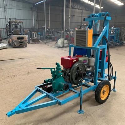 ガソリンエンジンの水井掘削機 掘削用の水井掘削機