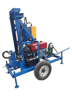 鋼筋クローラー 水井 掘削リグ 機械 100m 150m 200m 300m のために 550 KG