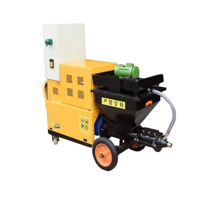 4kw モーターパワー ディーゼルタイプ 石膏用水泥モルタル噴霧機 1.52*0.68*0.95