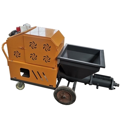 4kw モーターパワー ディーゼルタイプ 石膏用水泥モルタル噴霧機 1.52*0.68*0.95