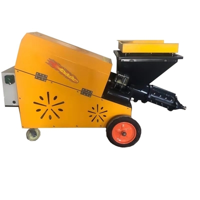 4kw モーターパワー ディーゼルタイプ 石膏用水泥モルタル噴霧機 1.52*0.68*0.95