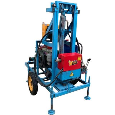 電動エンジン 550 KG トラック 300m 掘削深さの水井掘削リグ