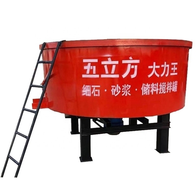 建設工事 10m3 8r/min の回転速度を持つ水力コンクリートミキサータンク