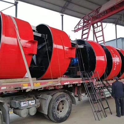 建設工事 10m3 8r/min の回転速度を持つ水力コンクリートミキサータンク