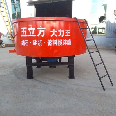 建設工事 10m3 8r/min の回転速度を持つ水力コンクリートミキサータンク