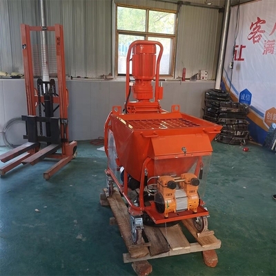 200 kg 容量 壁 コンクリート セメント 噴霧 石膏 機械 垂直距離 15M