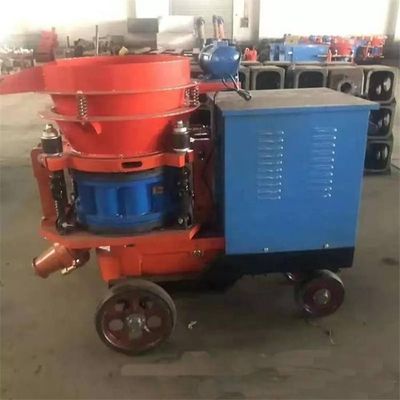 建設工事 8-10m3/min の空気消費量の湿ったショットコンクリートマシンスプレーヤー