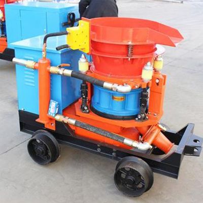 高出力ショットコンクリート機械,内径51mmのホースと最大総量20mm
