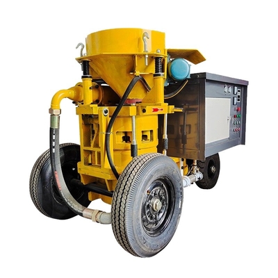 7.5kw 湿ったショットコンクリートセメントモルター 建築材料のための石膏噴霧機