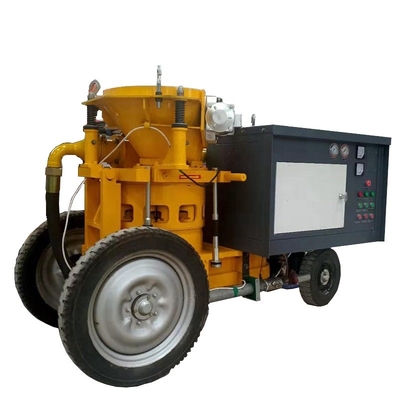 7.5kw 湿ったショットコンクリートセメントモルター 建築材料のための石膏噴霧機