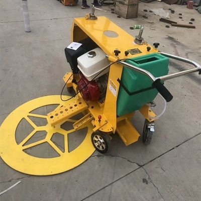 大容量井戸蓋切断機 ガソリン道路 アスファルト コンクリート舗装切断機
