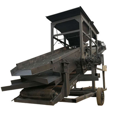 1800 KG 電動砂スクリーニングマシン 40-100立方メートルの砂の時間生産