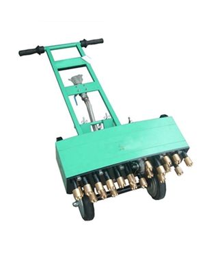 軽量 パネウマティック7頭硬化機 コンクリート舗装用 幅240mm