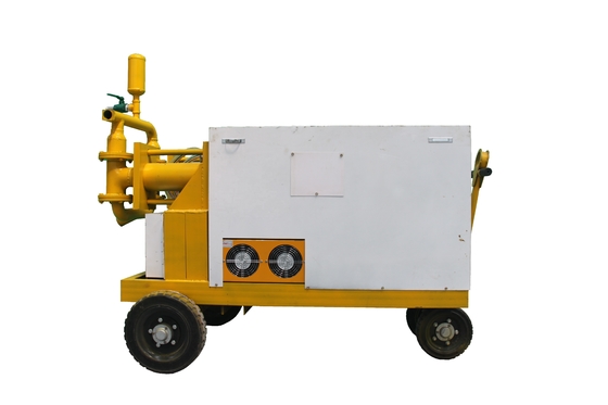 380V/220V 熱耐性マシーン用小型水力双活塞コンクリートポンプ
