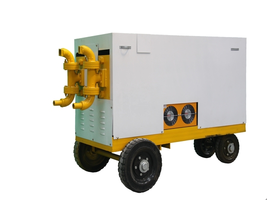380V/220V 熱耐性マシーン用小型水力双活塞コンクリートポンプ