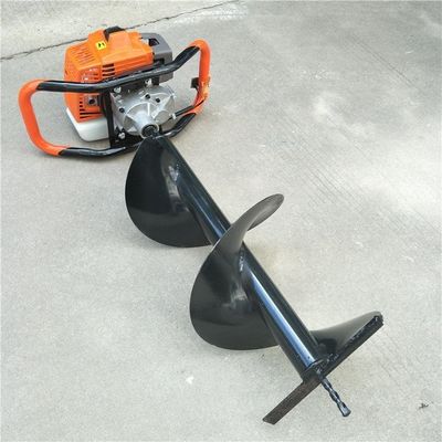 高掘削力 小型 庭の穴 道具 ガソリン 地球 掘削機 掘削機 7-80CM