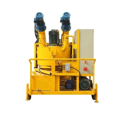 600のミックス・アンド・グルーティング・マシンを搭載したインテリジェント・ブリッジ・コンストラクション・グルーティング・トロリー