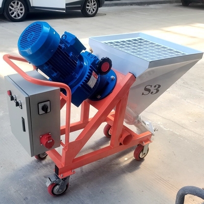 50Lホッパー容量 400W 精密と仕上げのための自動壁塗装機
