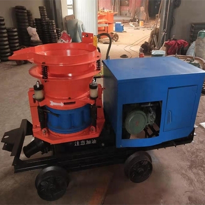 10-15m3/min 空気消費 湿った砂混ぜたセメント モルタルポンプ 石膏噴霧機