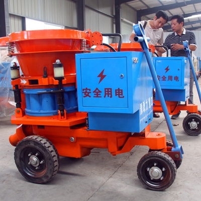 10-15m3/min 空気消費 湿った砂混ぜたセメント モルタルポンプ 石膏噴霧機
