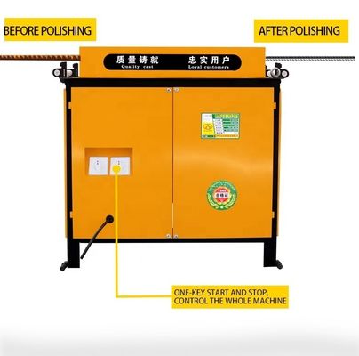 ローラーコンベヤーによる電動鋼鉄建設の磨き機