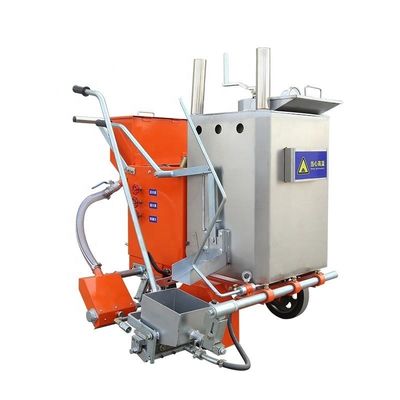 冷塗料ラインタイプとガソリンラインエンジンを持つ自動運転道路マークマシン