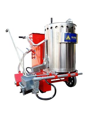 冷塗料ラインタイプとガソリンラインエンジンを持つ自動運転道路マークマシン