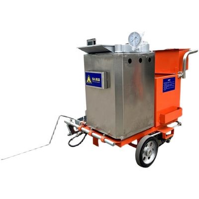 冷塗料ラインタイプとガソリンラインエンジンを持つ自動運転道路マークマシン