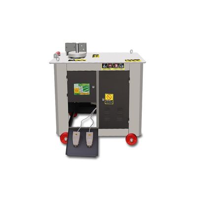 高速3kWのモーターパワーを持つ機械鋼棒フラットバーストリュップベンダー