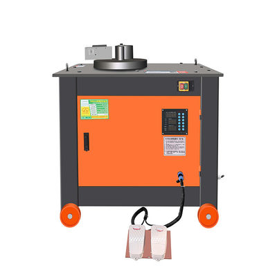 高速3kWのモーターパワーを持つ機械鋼棒フラットバーストリュップベンダー